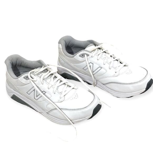 NEW BALANCE - STYLE #918V3 - WALKING / RUNNING ATHLETIC SHOES - CRISP WHITE - S7 - Picture 3 of 14